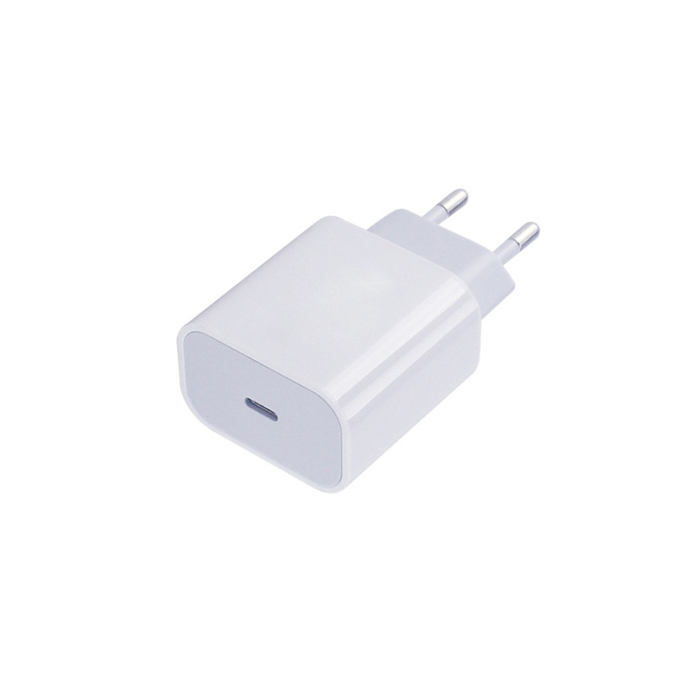 USB C 18 Вт PD зарядное устройство DC для мобильного телефона с логотипом компании на заказ, европейская вилка, адаптер для мобильного телефона Iphone 12