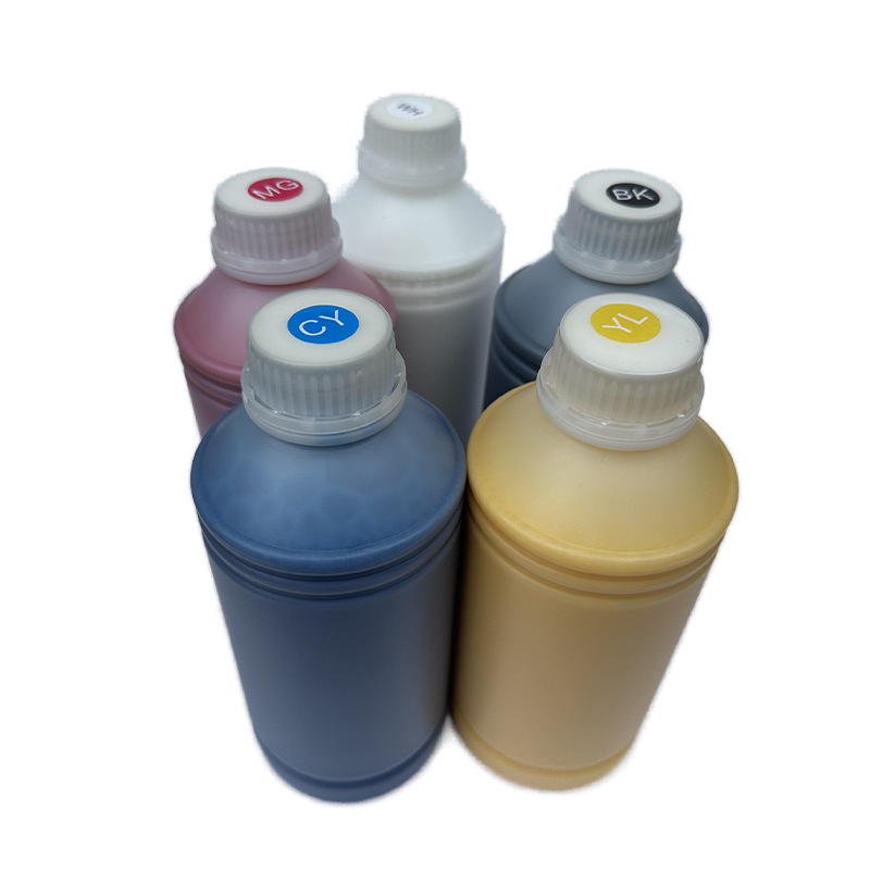 Hot Sale Dtf Ink 1000ML DTF Printer Ink for 4720 L1800 L1300 Digital printing Printer White Color CYMK DTF Ink