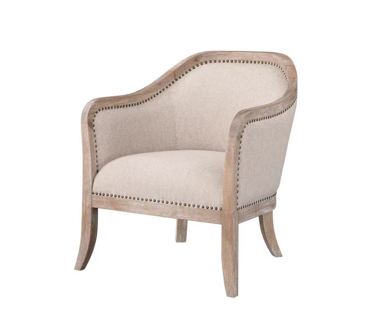 Unique small family modern chair sofa set white living room accent armchair furniture with american style