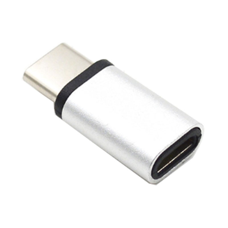 Цветной микро-адаптер мама-USB Type C папа для синхронизации данных USB зарядное устройство адаптер передачи данных