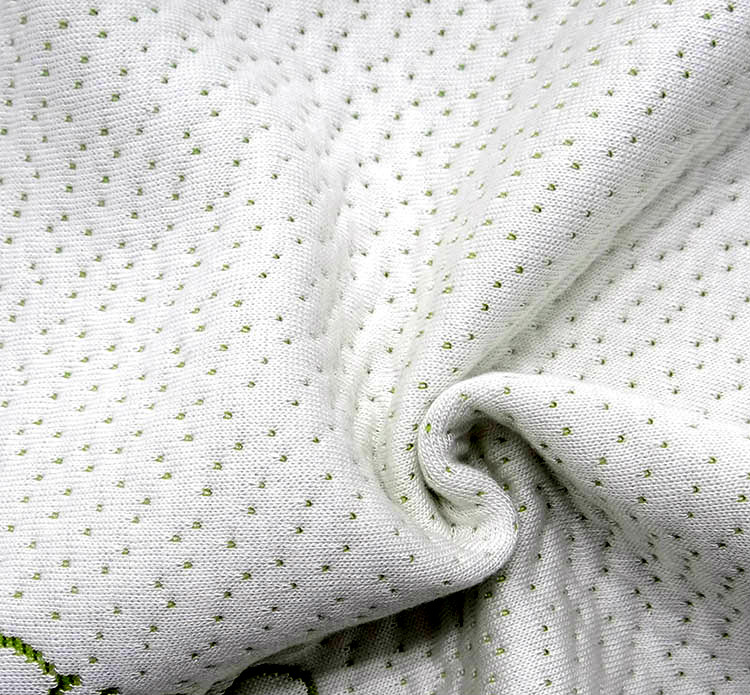 New pattern bamboo jacquard TPU laminated waterproof fabric for mattress