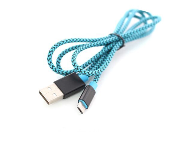 2020 модный высокоскоростной заводской 5V 2A Плетеный usb-кабель на заказ
