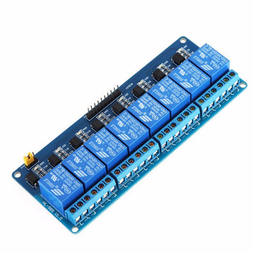 Smart 5V 8 Channel Relay Module Board Optical Coupling Isolation Integrated Circuits Robot Accessories