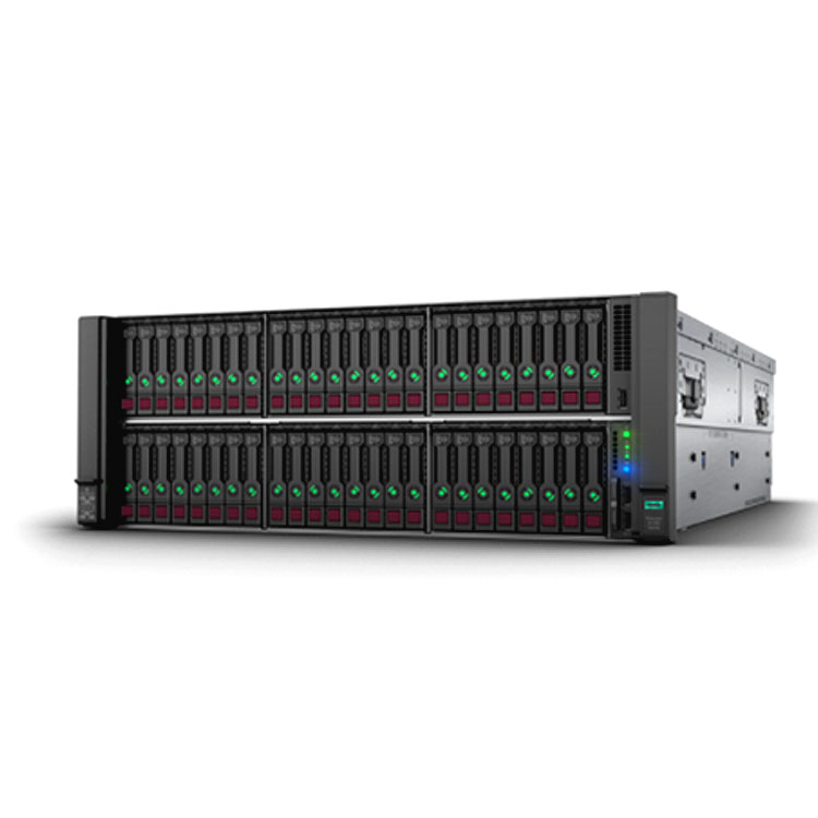 Сервер стойки HP DL580GEN10 типа 4U поддерживает до 4 процессоров по выгодной цене