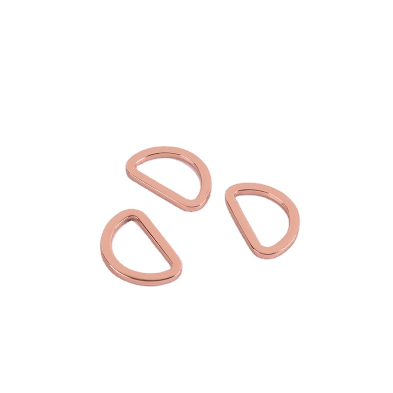 Ivoduff Various Size And Color D Ring Strap Belt Ring Buckle Flat D Ring