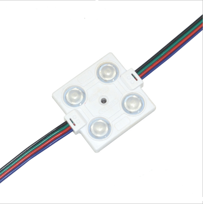 3 года гарантии, высокая яркость, реклама, 4 шт. светодиода 3838 smd5050 RGB модуль объектива, светодиодное освещение для светового ящика