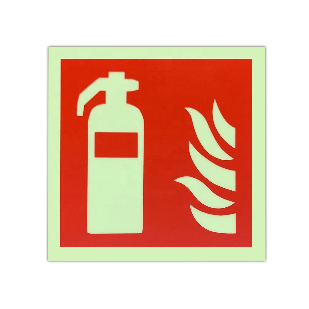 Luminescent Fire Emergency Sign Fire Action Exit Sign