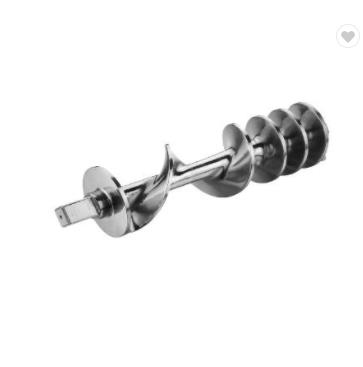 Densen OEM stainless steel grinder worm feeding screw shaft Assy custom cnc machining parts