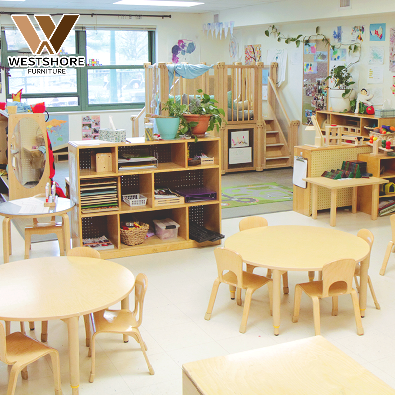 Детская Дошкольная мебель для детского сада Creche Монтессори мебель для детской комнаты деревянный стол стулья наборы мебель для детского сада