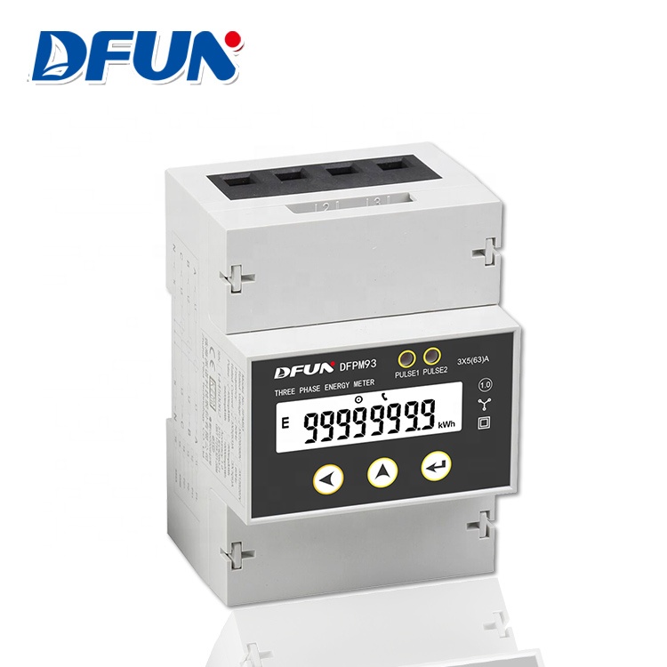 Трехфазный многофункциональный измеритель энергии DFUN DFPM93 Modbus