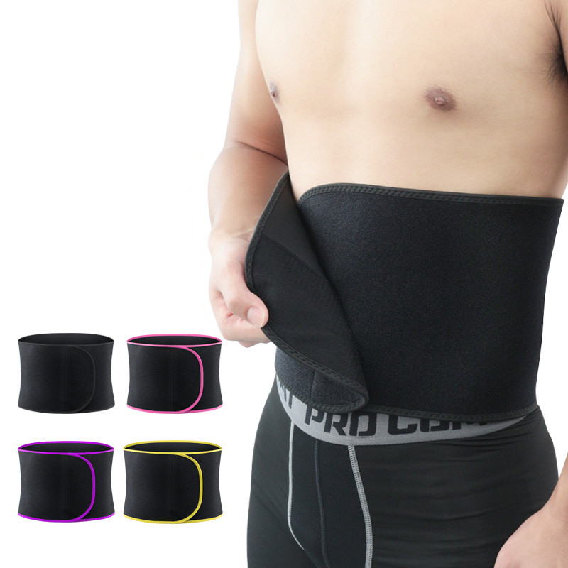 Waist Trimmer Belt Weight Loss Sweat Band Wrap Fat Training Girdle Body Shaper Tummy Control Strap Running Gym Fitness Belts