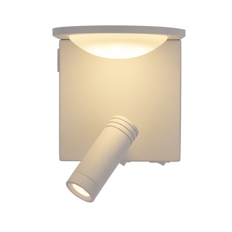 New Design 8W Home Decorative Warm White Bedroom Stairs Cabinet Wardrobe USB Rechargeable Wall Lamp