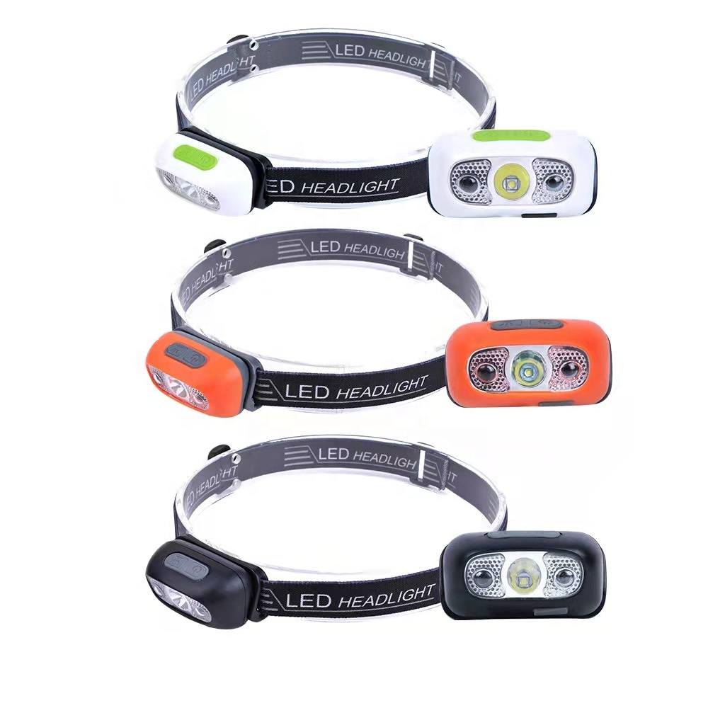 New induction night fishing light fishing LED light head-mounted waterproof light