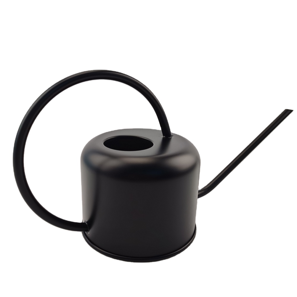 Garden Custom 1.0L Mini Household Stainless Steel Watering Can High Quality Long Spout Planting Pot With Portable Handle