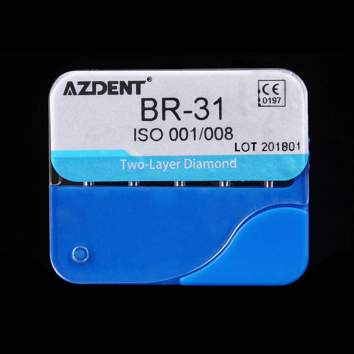 Высококачественные двухслойные Стоматологические алмазные боры AZDENT для продажи