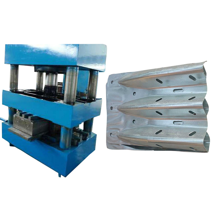 Hydraulic Crash Barrier Fish Tail Pressing Machine Highway Guardrail Terminal Pressing Machine