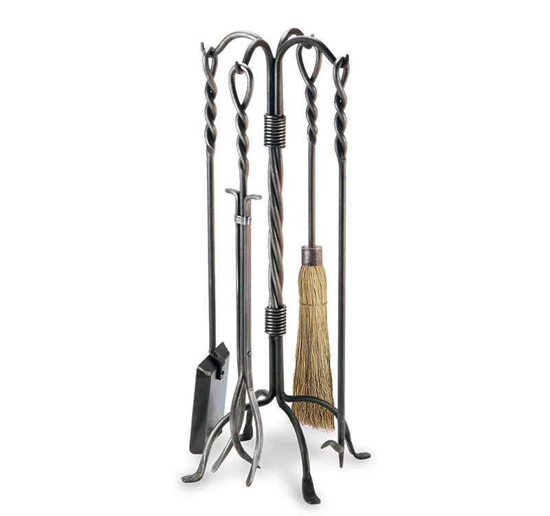 Modern Storage Stacking Rotating Black Wrought Iron Heavy Duty Antique Logs Bin Holder for Durable New Design Fireplace Tool