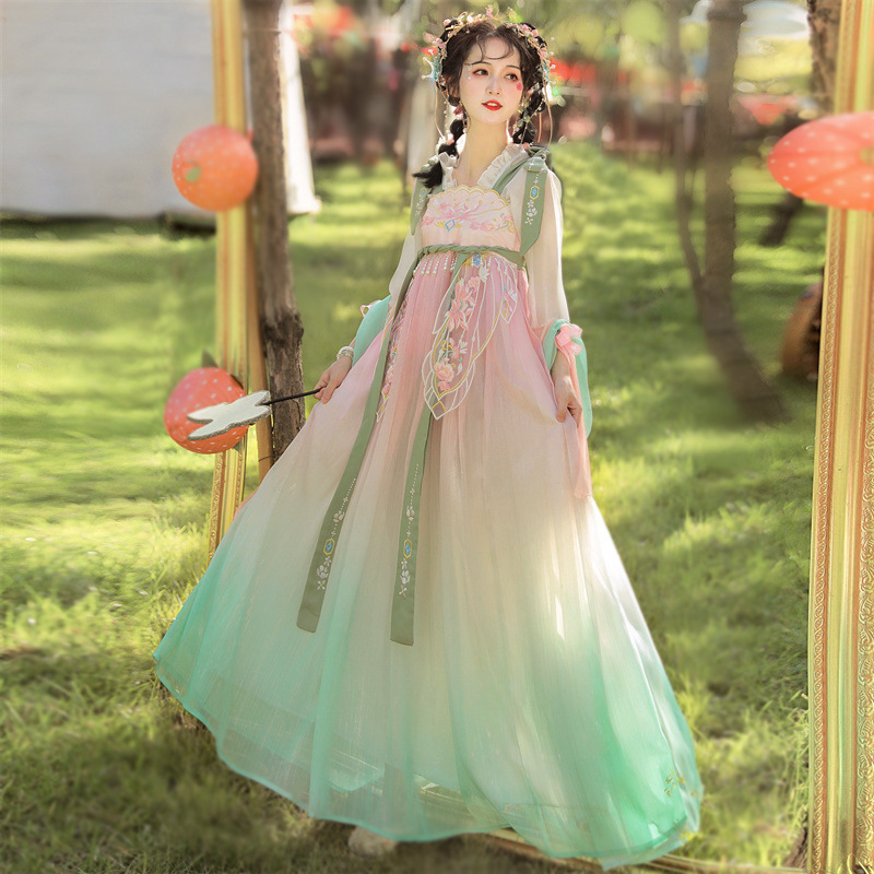 SUNNY Summer Improved Tang Dynasty Chest Skirt Super Fairy Ancient Clothes