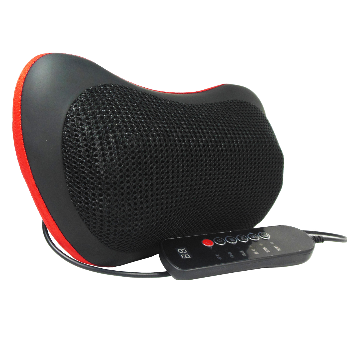 The latest remote-operated neck and back waist massage pillow fever treatment to promote blood circulation