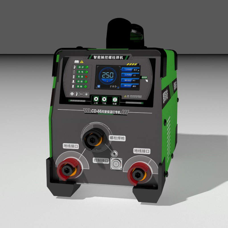 cd66 LangCuiWind pipe insulation stud welder Intelligent Touch Screen Stud Welder Hot sale New type