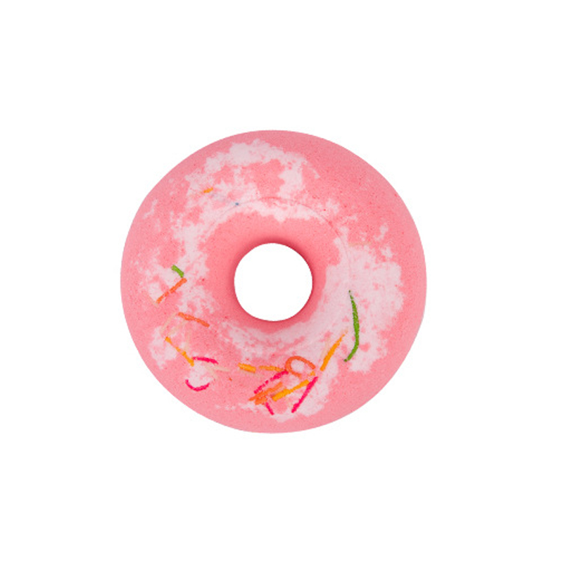 Abeis New Essential Oil Bath Salt Ball Doughnut Series Bath Foot Shower Ball Rainbow Bath Bomb Set