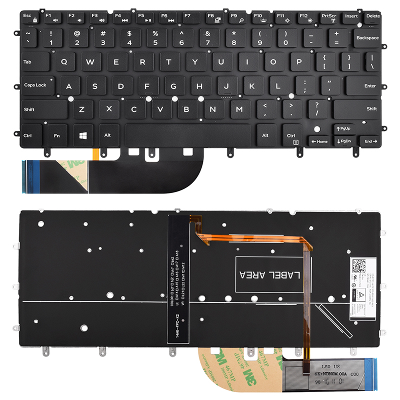 Клавиатура для Dell Inspiron 13-7000 13-7347 P57G 13-7348 13-7352 P57G 13-7353 13-7359 15-7000 15-7547 15-7548 P41F 9343 9350
