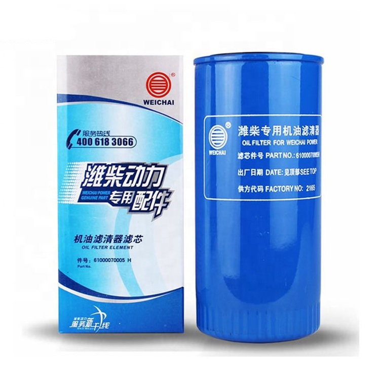 Оптовая продажа по Заводской Цене WEICHAI power WP4 WP6 226B, запасные части для двигателя, масляный фильтр 01174421 для грузовика