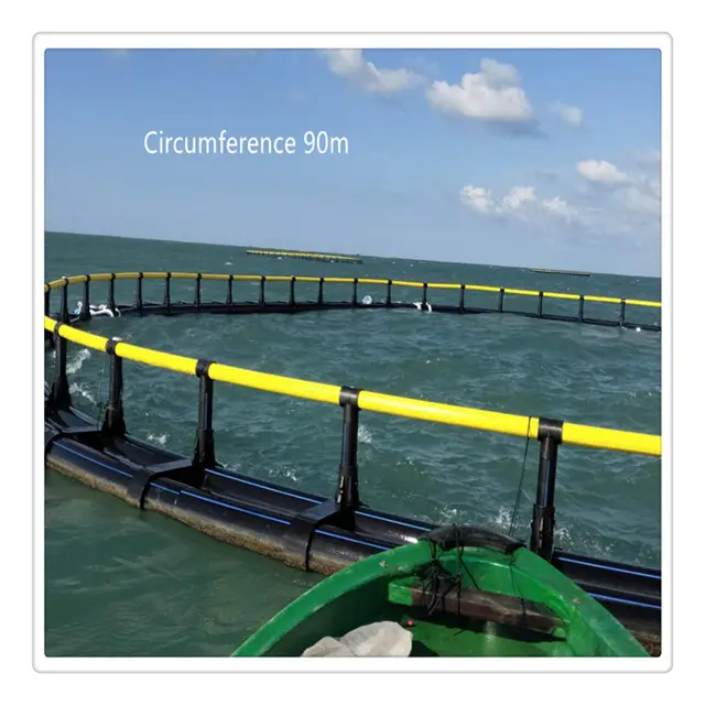 Fish Cages Aquaculture Farming Hdpe Fish Farming Cage Floating For Pisciculture In Deep Sea