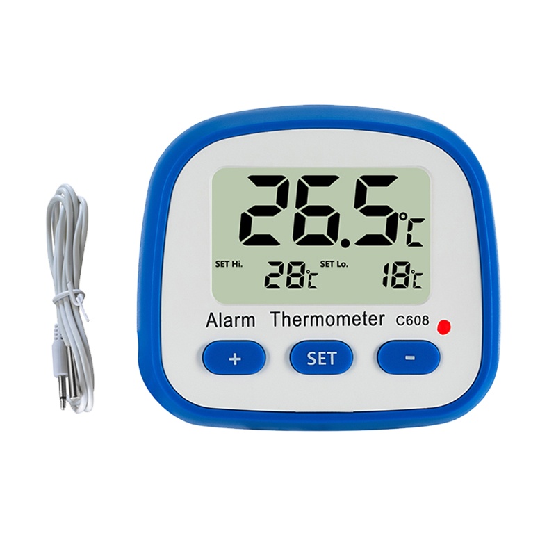 Set The Random Thermometer Indoor Humidity Display LCD Hygrometer Thermometer