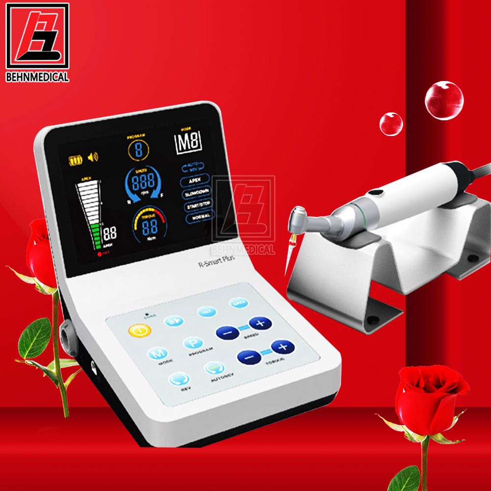 dental endo motor with apex locator R-Smart plus / Endodontic treatment device reciprocating 5 modes/dental handpiece