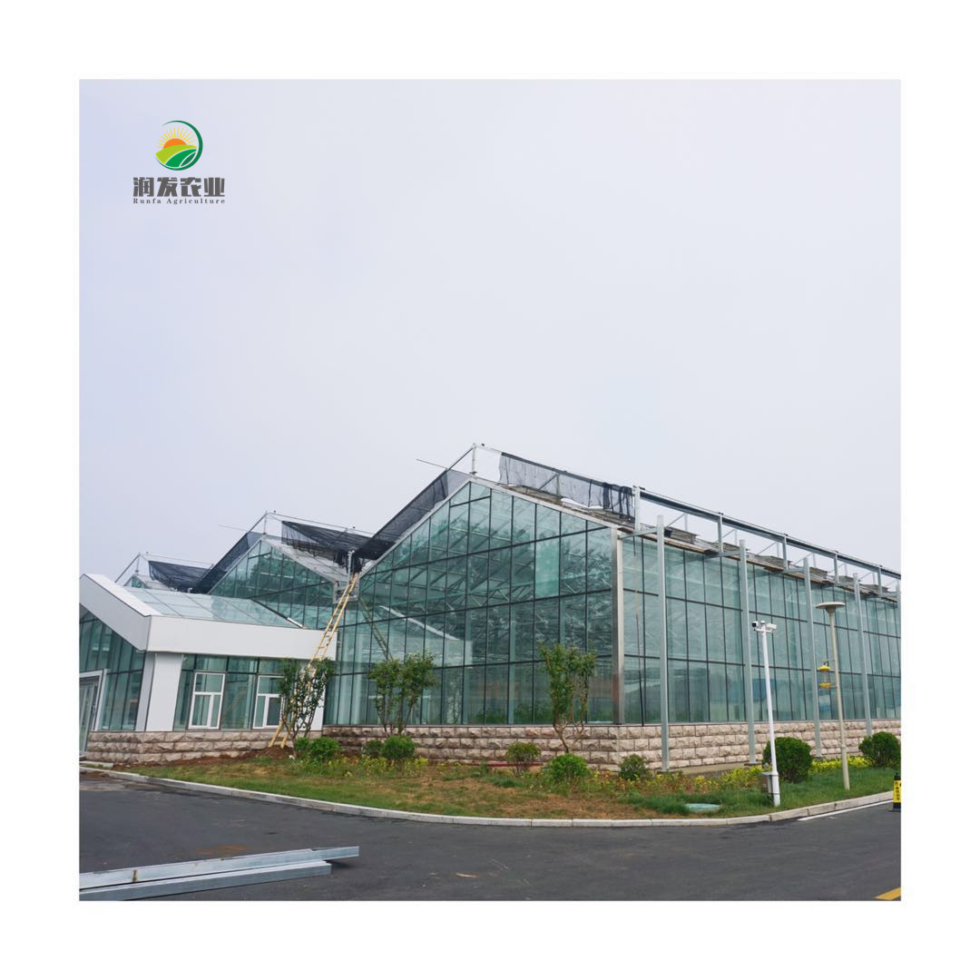 Шаговый двигатель геодезический купол парниковых ванили поддержка Led Grow light настенные вентиляторы стеклянная оранжерея