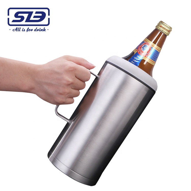 Metal Stainless Steel Beer Cold Drinks Champagne Beverage Tubs Ice Buckets With Handles
