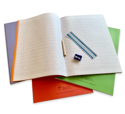 Custom Printing English Softcover Exercise Book