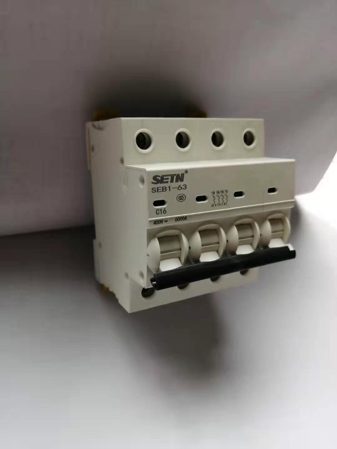 3p mini circuit breaker 63A 40A 25A 2P electrica circuit breaker switch