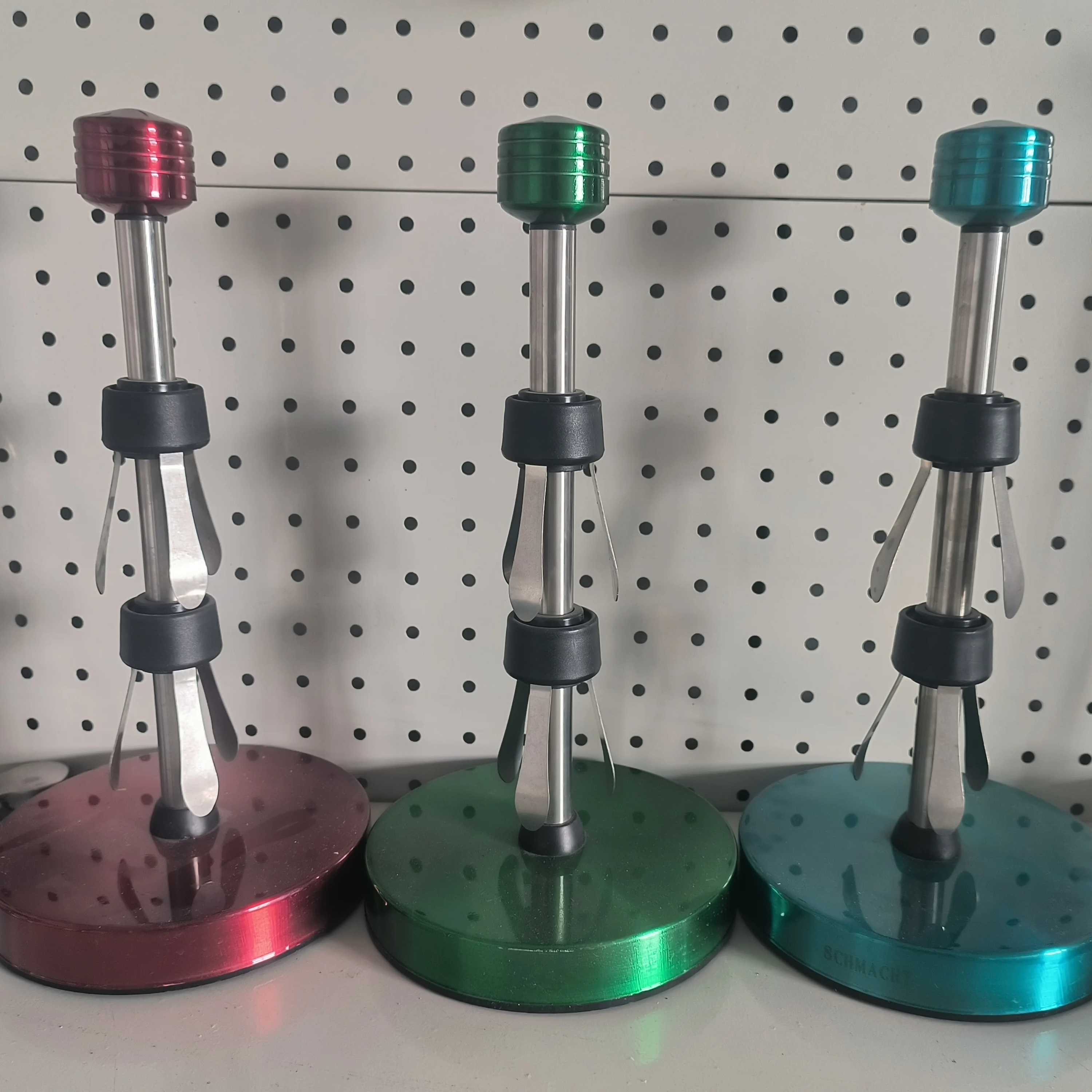 Paper Towel Holder for One Hand Tear - Non Slip Weighted Base, Stainless Steel Paper Towel Holder Stand for Kitchen Bathroom