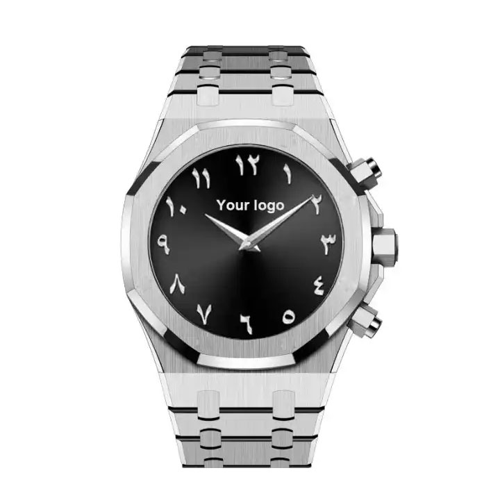 Trendy alloy watches glass sapphire crystal case stainless steel parts stainless watches hot sale other watches