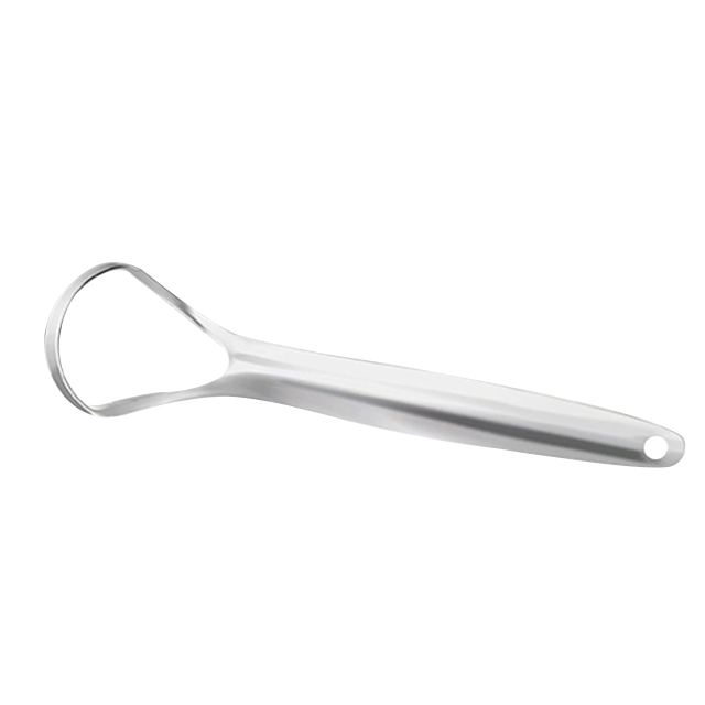 Wholesale Cheap High Quality 304 Stainless Steel Tongue Cleaners Scraper For Oral Care