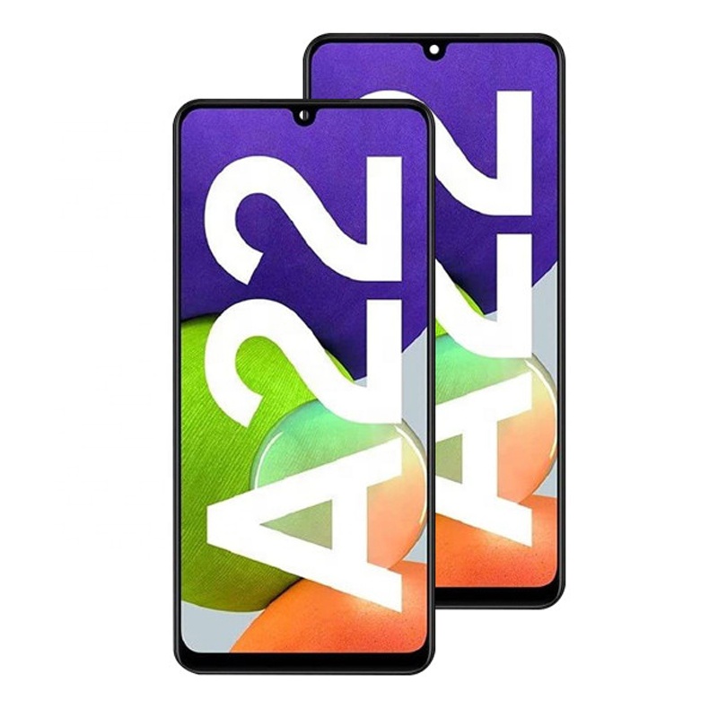 Запасные части OLED для Samsung Galaxy A22 4G A225F A225, ЖК-дисплей с сенсорным экраном и дигитайзером для Samsung A22, A225, дисплей с рамкой