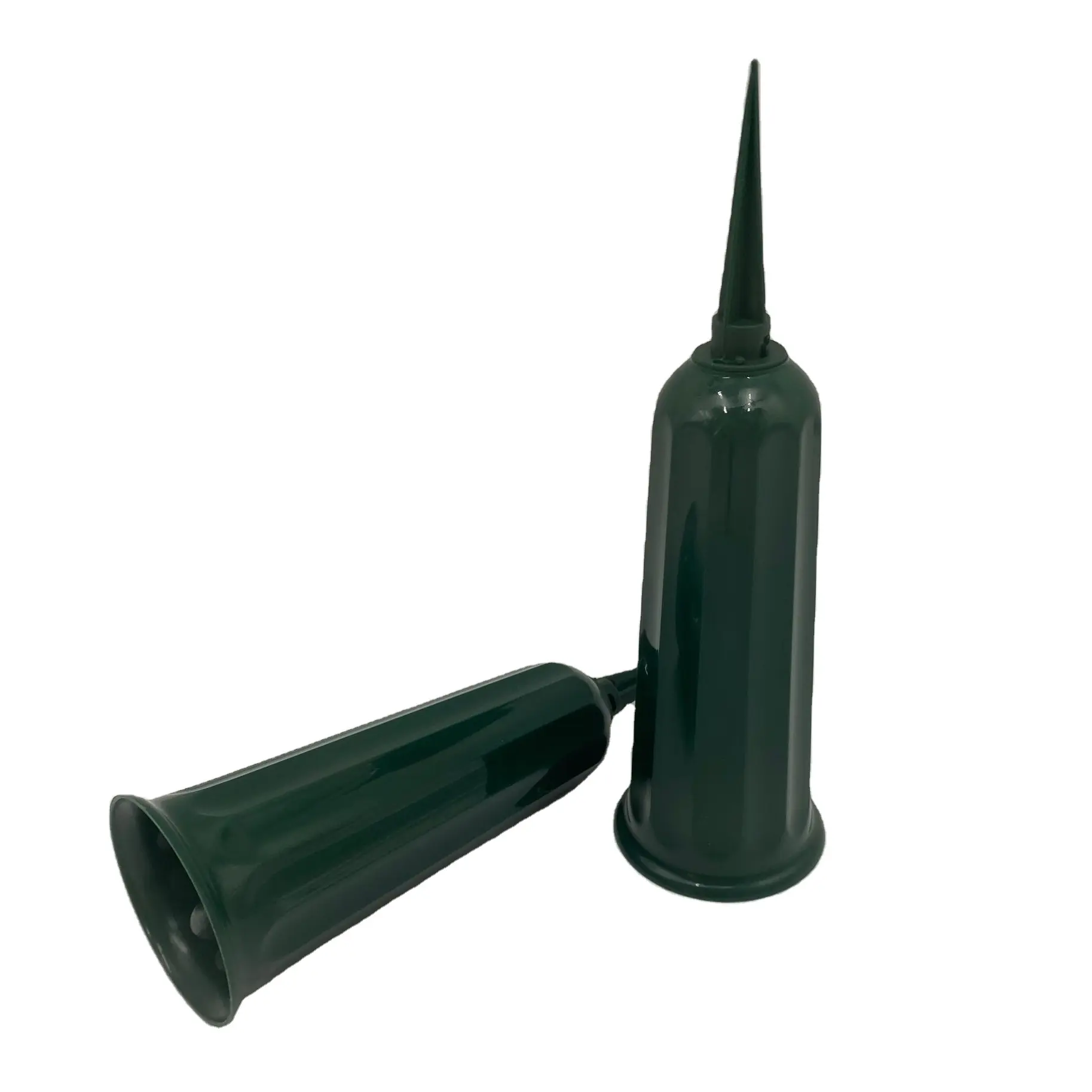 Cemetery cone vases plastic in ground cemetery vase graveside memorial vase with detachable for grave site set of 1