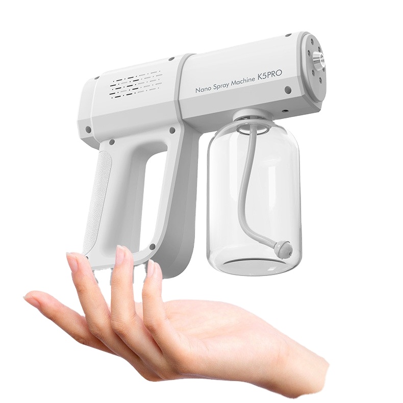 A 2021 K5PRO New 380ML Wireless Nano Blue Light Steam Spray Disinfection Sprayer Gun USB Charging Dropshipping