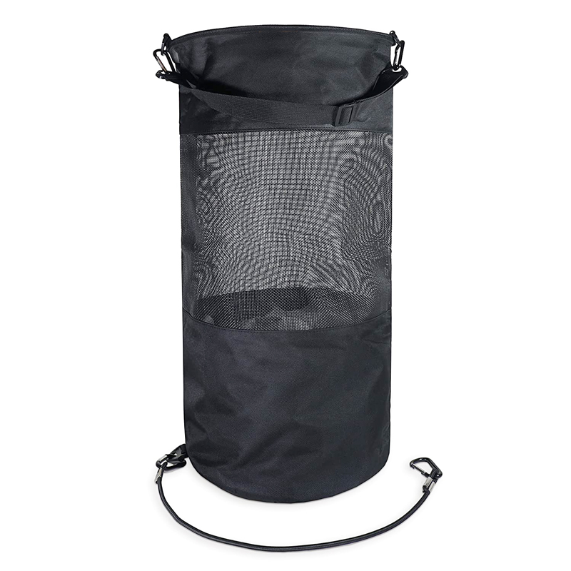 Amazon Outdoor Drawstring Loop Boat Trash Bag Universal Trash Garbage Container Recycled Ocean Fishing Storage Bag