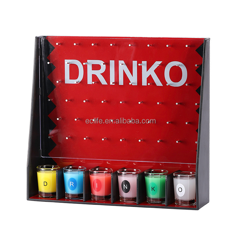 Fun Social Party Supplies Shot Glass Drink Set Adult Drinking Board Game