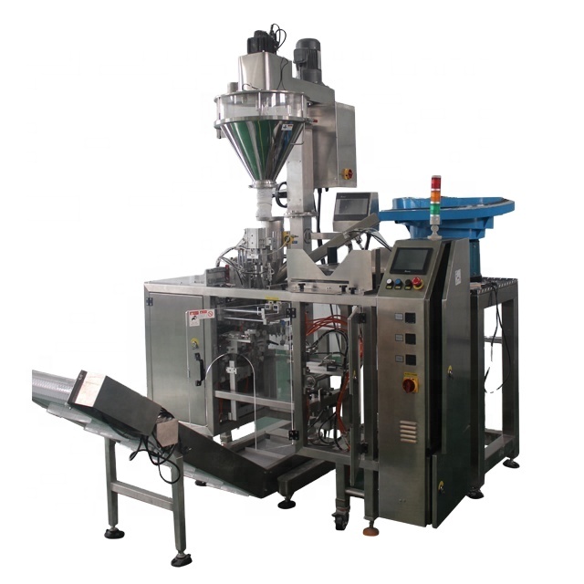 Weighting type 50kg bags wheat flour filling packing machine