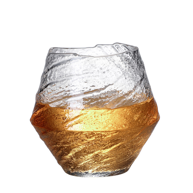 Creative Handmade Glass Bar Japanese Hammered Whiskey Glass