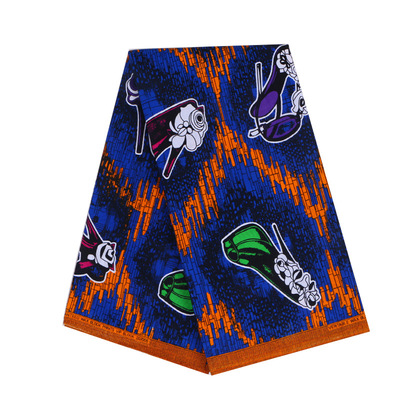 Manufacturers supply cotton African wax cloth geometric double-sided printing fabrics AliExpress wholesale supply
