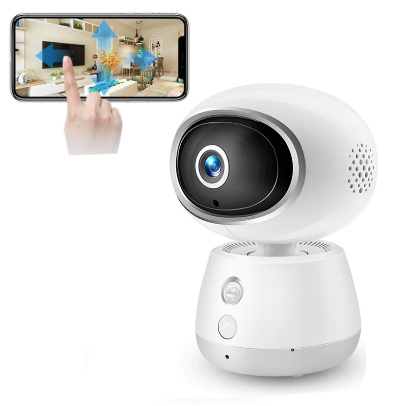 360 панорамная 1080P двухсторонняя камера для умного дома, беспроводной Wi-Fi IP-камера с датчиком движения PIR