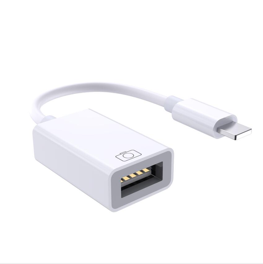 Дополнительное по не требуется разъем USB флэш-накопитель адаптер для камеры с зарядным портом для otg iphone адаптироваться usb otg адаптер