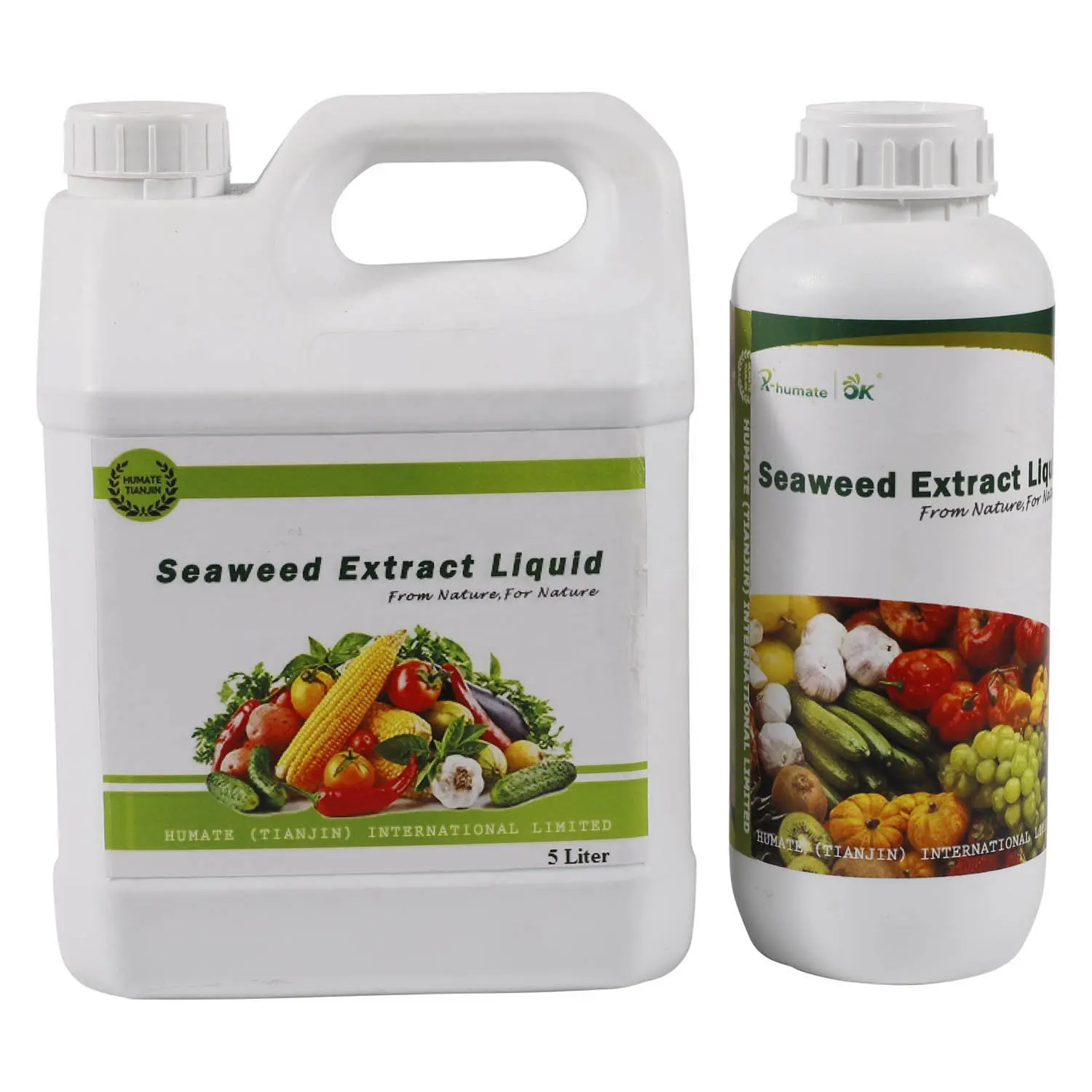 XHUMATE Liquid Natural Seaweed Foliar Spray Fertilizer Seaweed Liquid