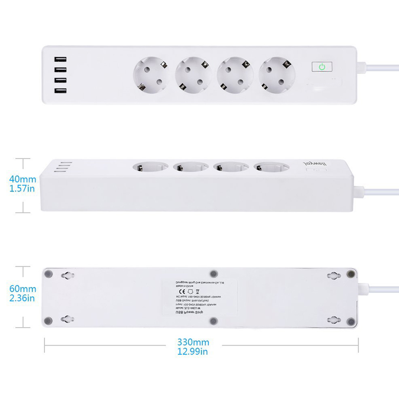 Сетевой фильтр с 4 Usb-портами и поддержкой Wi-Fi