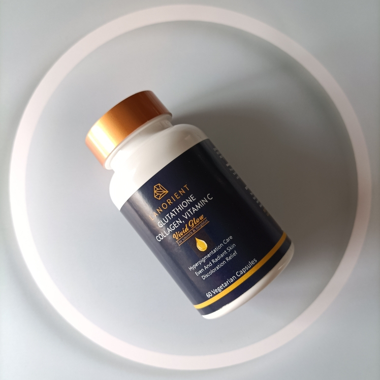 Effective Skin Lightening Supplement Vegan L-Glutathione Whitening Pills Vitamin C Collagen